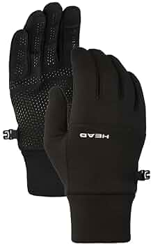 完売品 BG x LAMP GLOVES - BLACK SIZE:L HEAD Men's Ultrafit Touchscreen Running Gloves | Costco